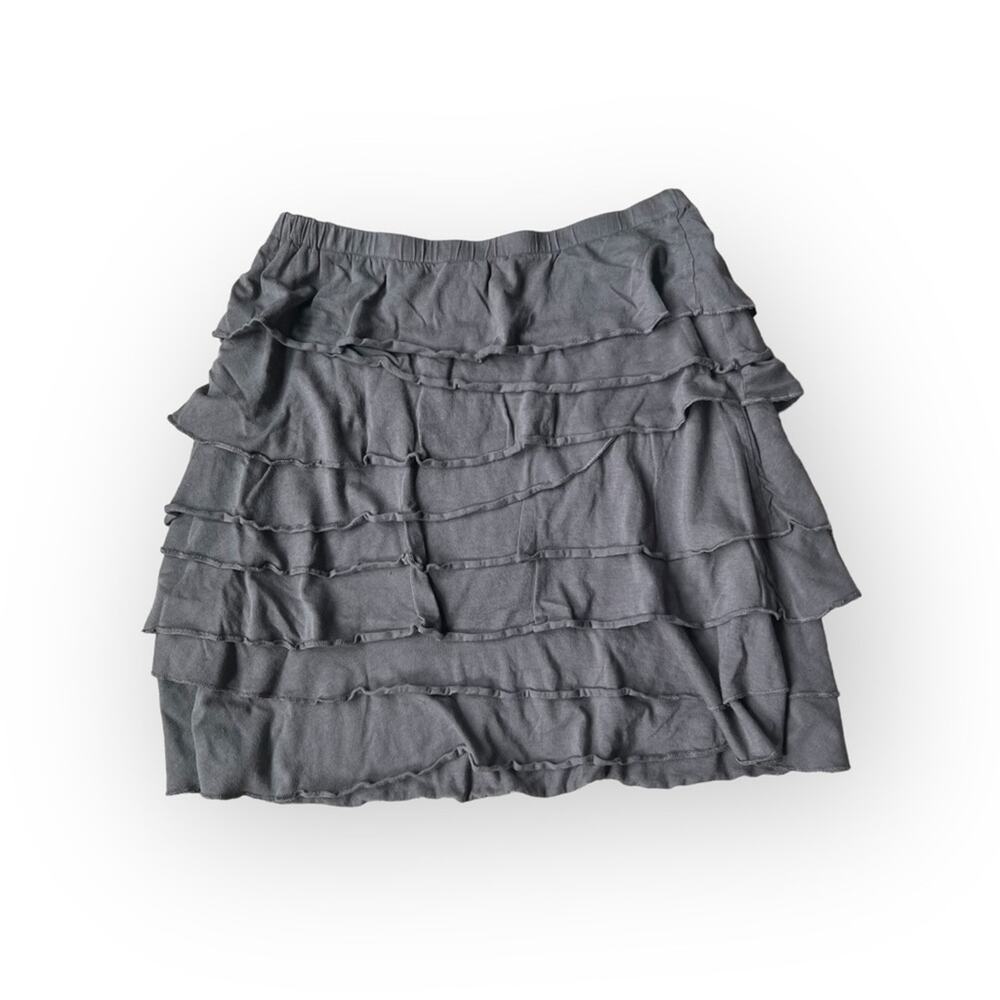 Garnet Hill Women's ruffle skirt - Picture 4 of 7